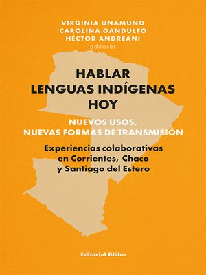 cover image of Hablar lenguas indígenas hoy